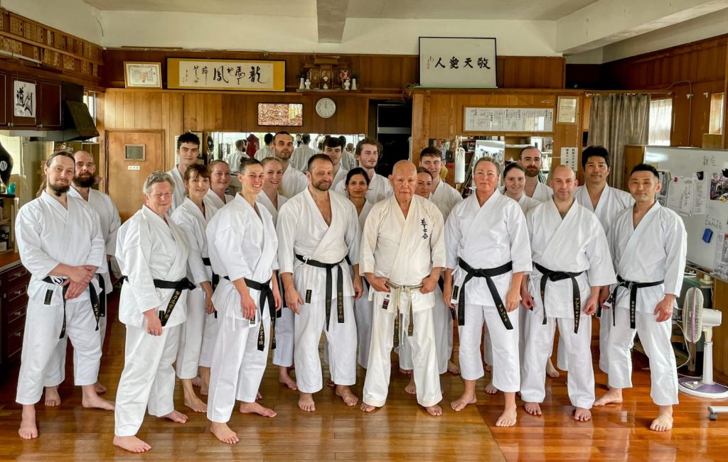 Training Shorin Ryu under Yoshimasa Kakazu Sensei