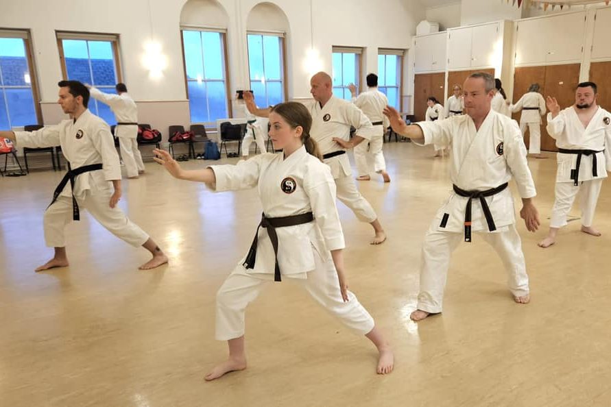 karate training in Cornwall