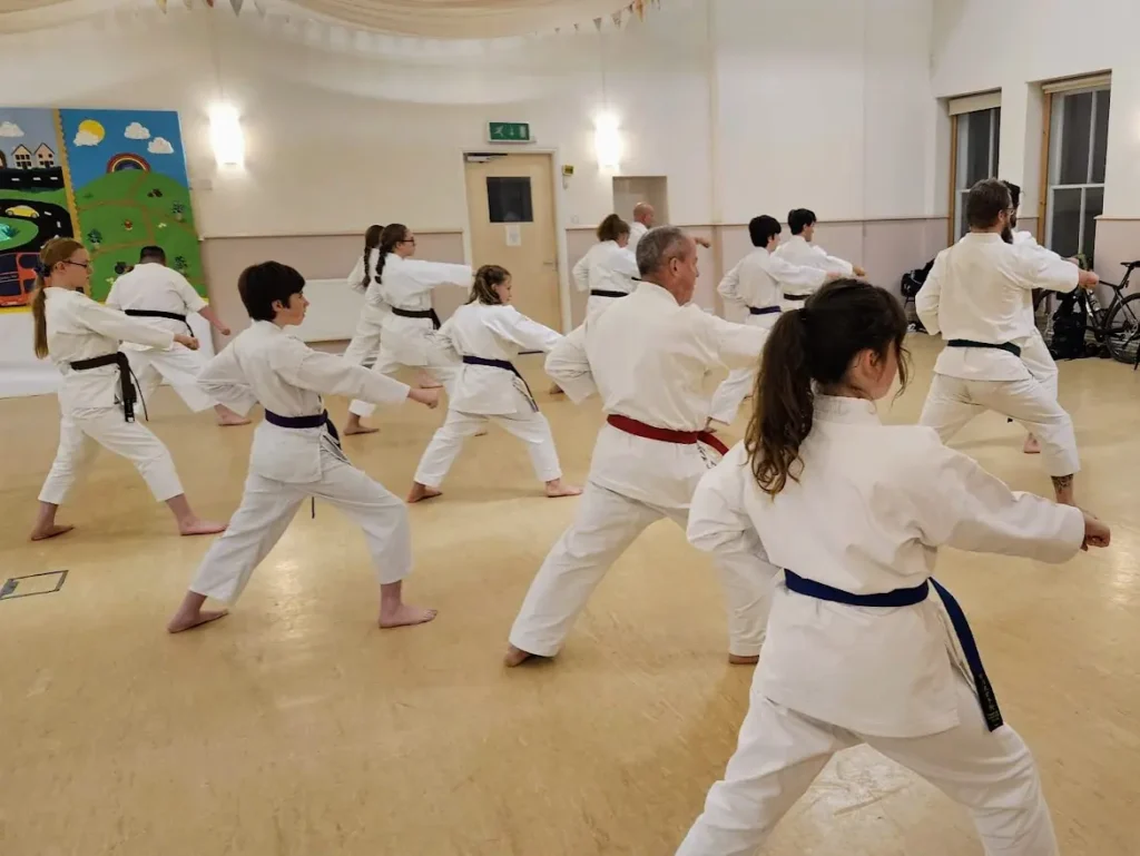 group family karate class